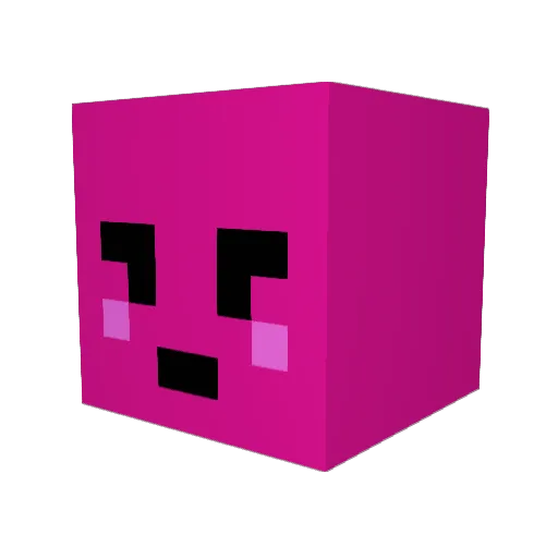 PatPat0369 Minecraft avatar head, 3D render