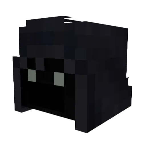 Pata2001 Minecraft avatar head, 3D render
