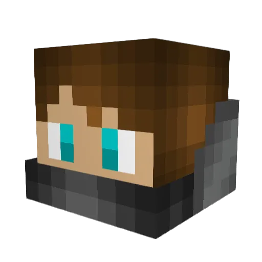 Patata_199 Minecraft avatar head, 3D render
