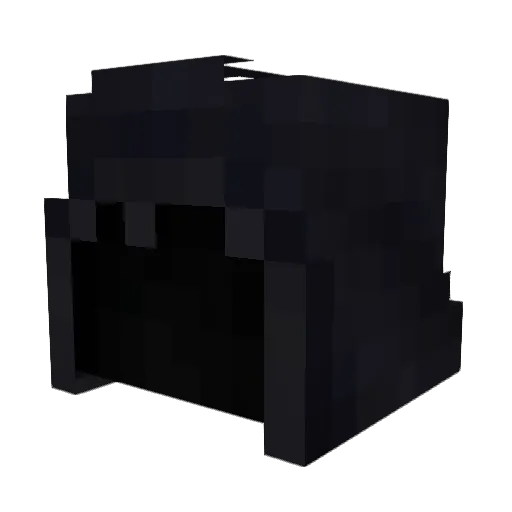 Patatas6000 Minecraft avatar head, 3D render