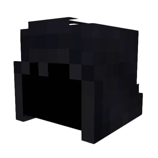 Patatin_ Minecraft avatar head, 3D render