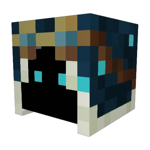 Patgod3927 Minecraft avatar head, 3D render