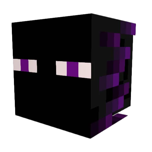PatientX1 Minecraft avatar head, 3D render