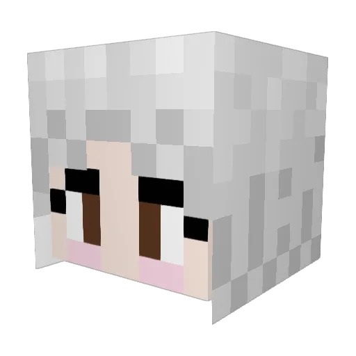 PatientZero0104 Minecraft avatar head, 3D render