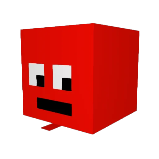 PatoQuack2014 Minecraft avatar head, 3D render