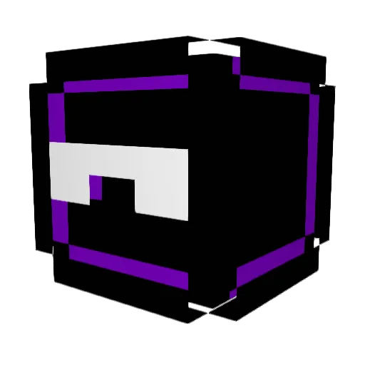 Patoun521 Minecraft avatar head, 3D render