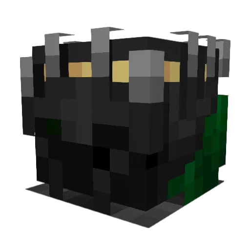 Patr2008 Minecraft avatar head, 3D render