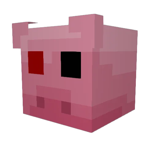 Patrick0325 Minecraft avatar head, 3D render