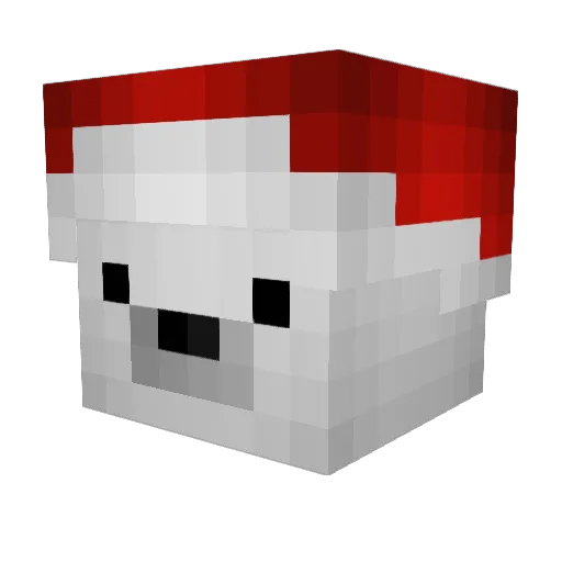 Patrick33103 Minecraft avatar head, 3D render