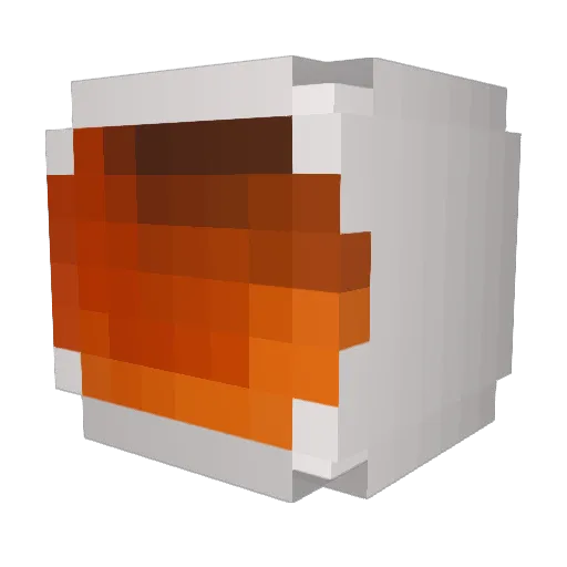 Patrick625 Minecraft avatar head, 3D render