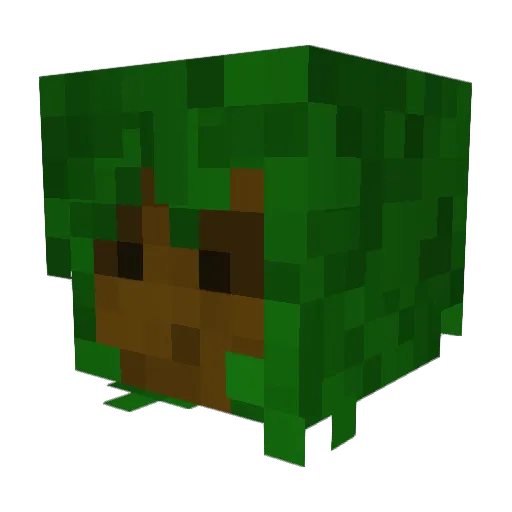 PatrickBurghardt Minecraft avatar head, 3D render