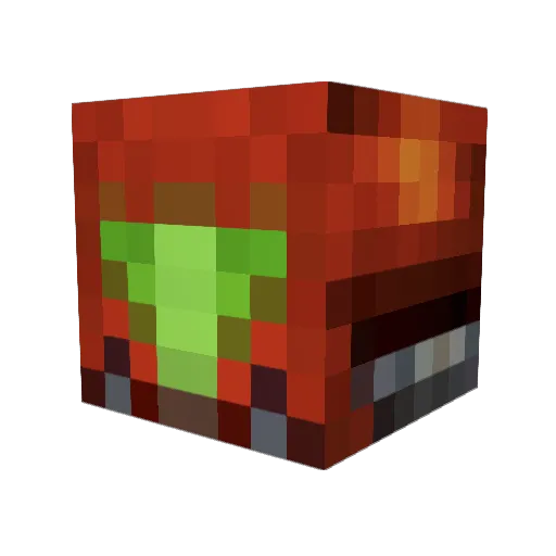 PatrickCanDig Minecraft avatar head, 3D render