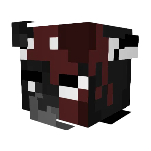 PatrickCh Minecraft avatar head, 3D render