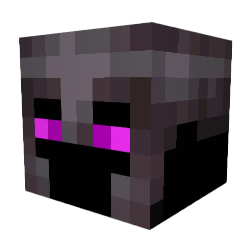PatrickJS1 Minecraft avatar head, 3D render