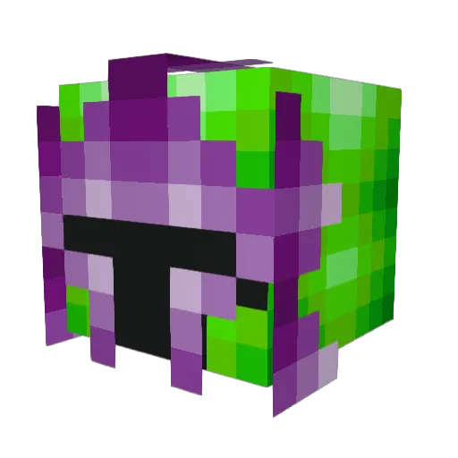 Patrick_McG Minecraft avatar head, 3D render