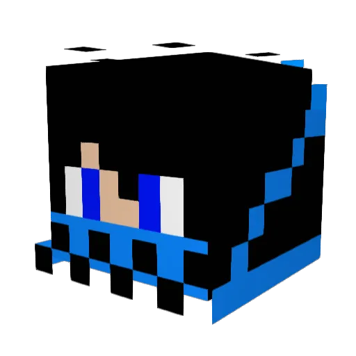 Patrick_Star788 Minecraft avatar head, 3D render