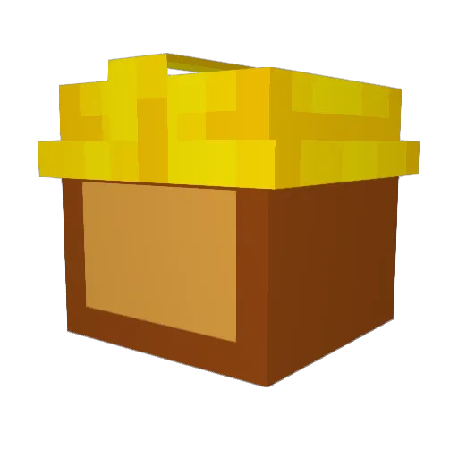 Patrickzaa Minecraft avatar head, 3D render