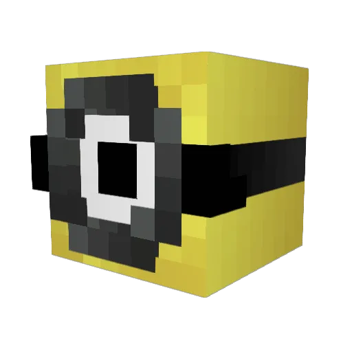 Patrik69 Minecraft avatar head, 3D render