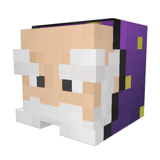 Patrikenss Minecraft avatar head, 3D render