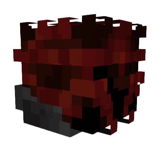 Patrikxsvk Minecraft avatar head, 3D render