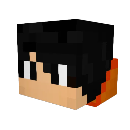 Patroclus1151 Minecraft avatar head, 3D render