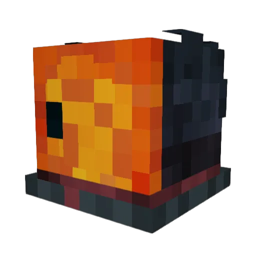 Patronn36 Minecraft avatar head, 3D render