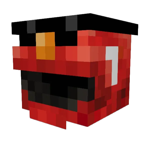 Patryk222 Minecraft avatar head, 3D render