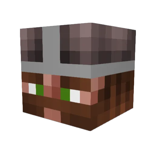 Patschke25 Minecraft avatar head, 3D render