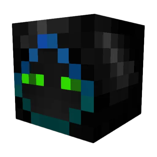 PattGoesMoo Minecraft avatar head, 3D render