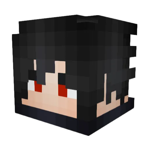 Pattaa Minecraft avatar head, 3D render