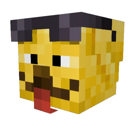 PattyWills51 Minecraft avatar head, 3D render