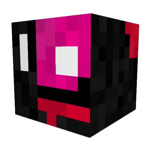 PattyZoid Minecraft avatar head, 3D render