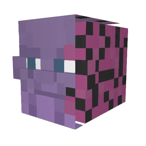 Pattzz24 Minecraft avatar head, 3D render