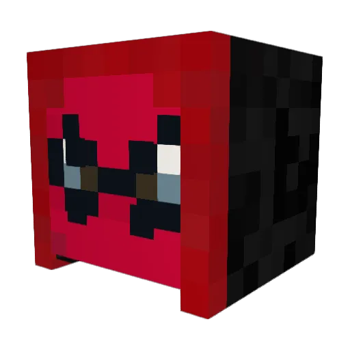 Paul00JR Minecraft avatar head, 3D render