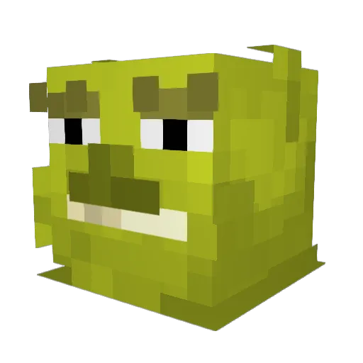 PaulBlunt Minecraft avatar head, 3D render