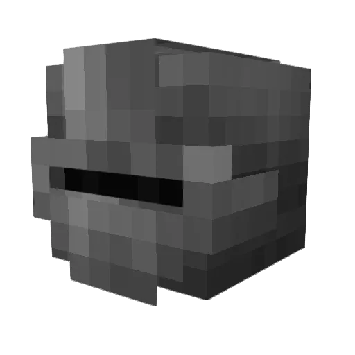PaulEis1 Minecraft avatar head, 3D render