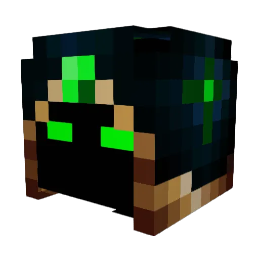 PaulGustav Minecraft avatar head, 3D render