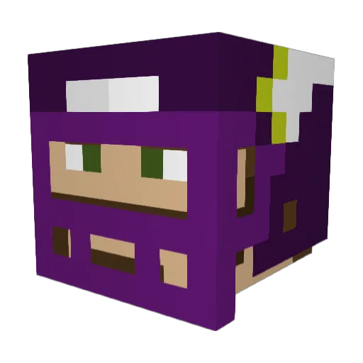 PaulKrause22 Minecraft avatar head, 3D render