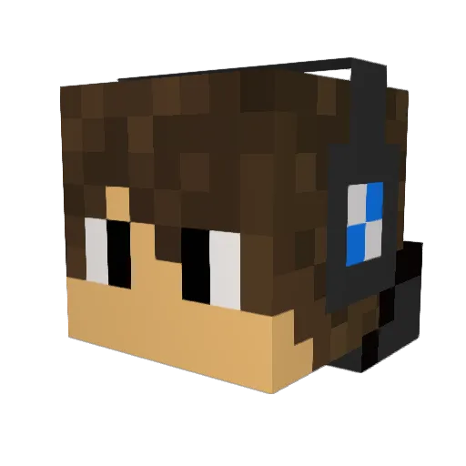 Paul_FoReSt1 Minecraft avatar head, 3D render