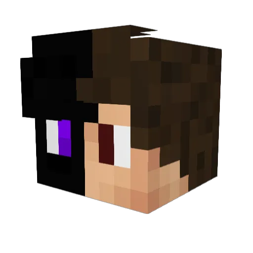 Paul_Ray Minecraft avatar head, 3D render