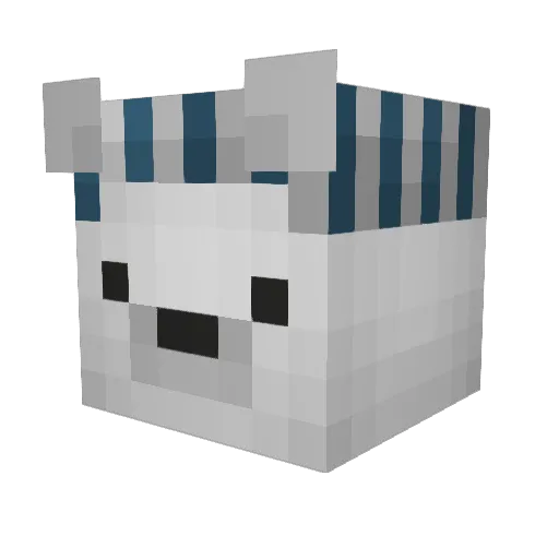 Paulaxd777 Minecraft avatar head, 3D render