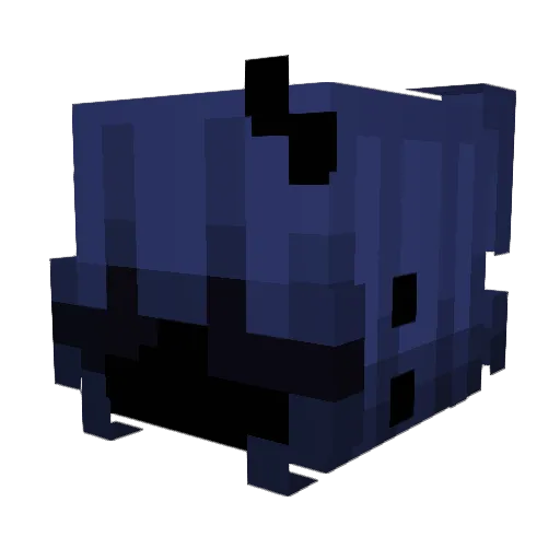 Paulcka Minecraft avatar head, 3D render
