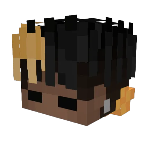 PauloGustavo46 Minecraft avatar head, 3D render