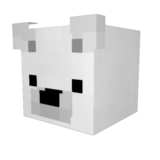 Paulo_pas213 Minecraft avatar head, 3D render
