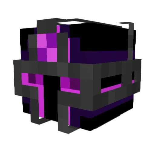 Pauloup Minecraft avatar head, 3D render