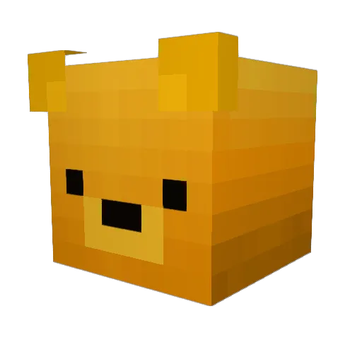 Paulsitoo Minecraft avatar head, 3D render