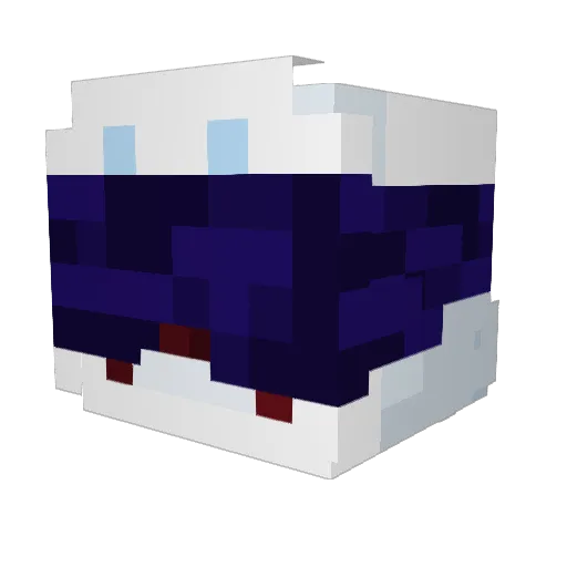 Pauly1287 Minecraft avatar head, 3D render
