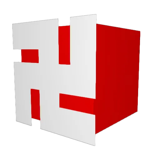Paumzin Minecraft avatar head, 3D render