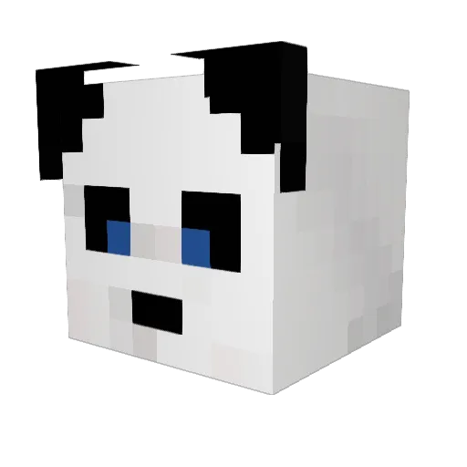 PauricOReilly Minecraft avatar head, 3D render