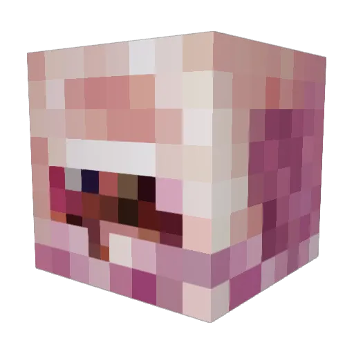 PavelPro20072 Minecraft avatar head, 3D render